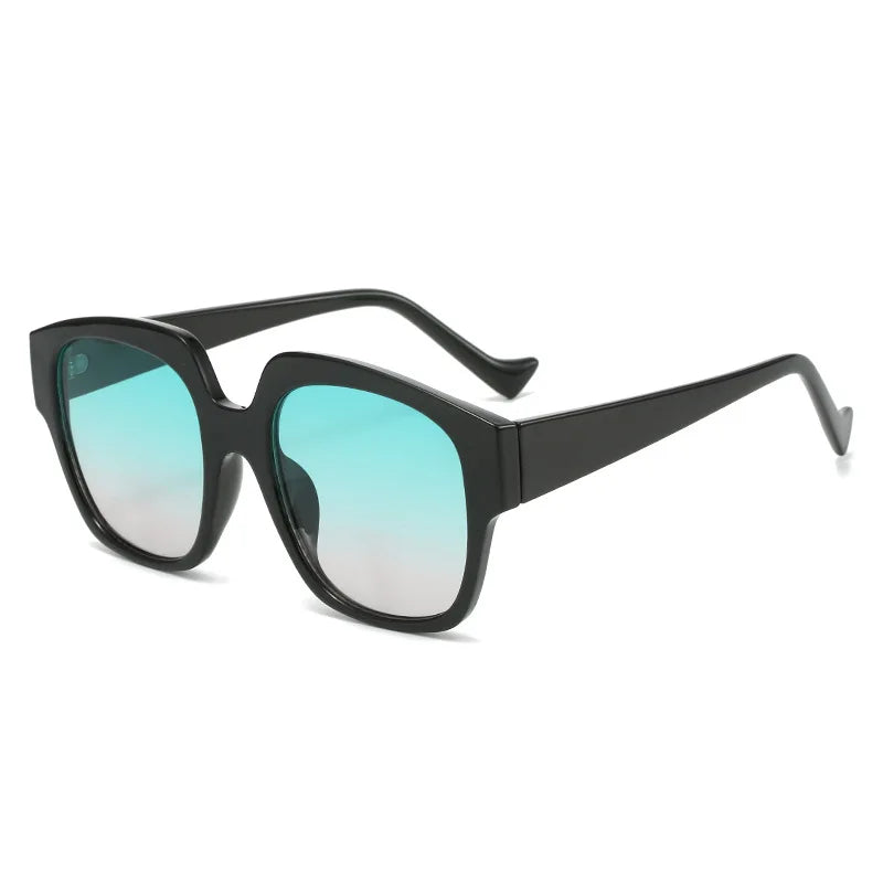 Fashion Square Sunglasses Classic Irregular Round Eyewear Glasses Gradient Lens Shades Outdoor Sunglasses UV400 Gafas De Sol